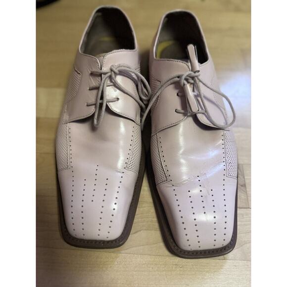 Giorgio Brutini Private Collection Pink Loafers Leather - Picture 2 of 5